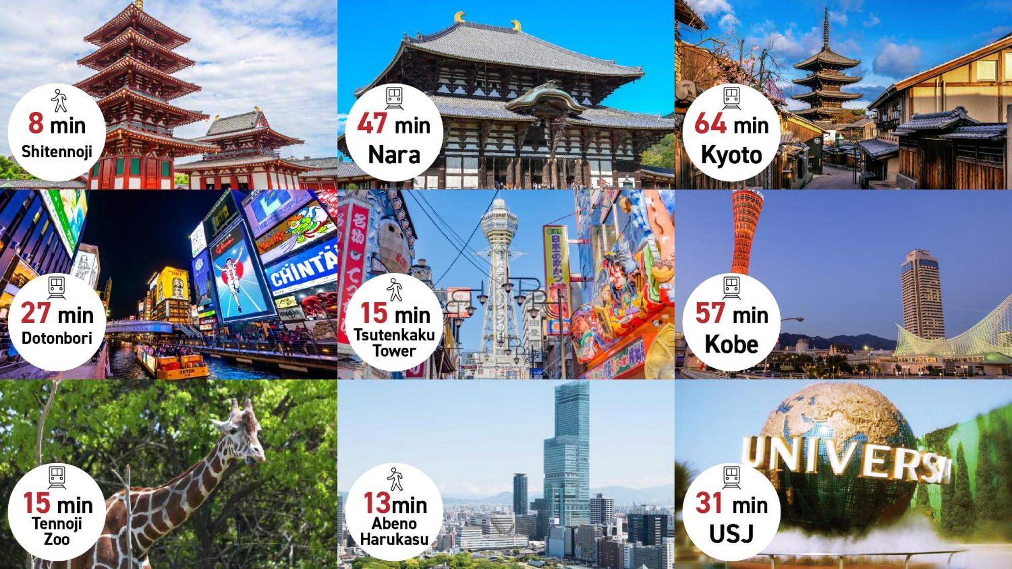 Tennouji Crystal Hotel Osaka Dış mekan fotoğraf