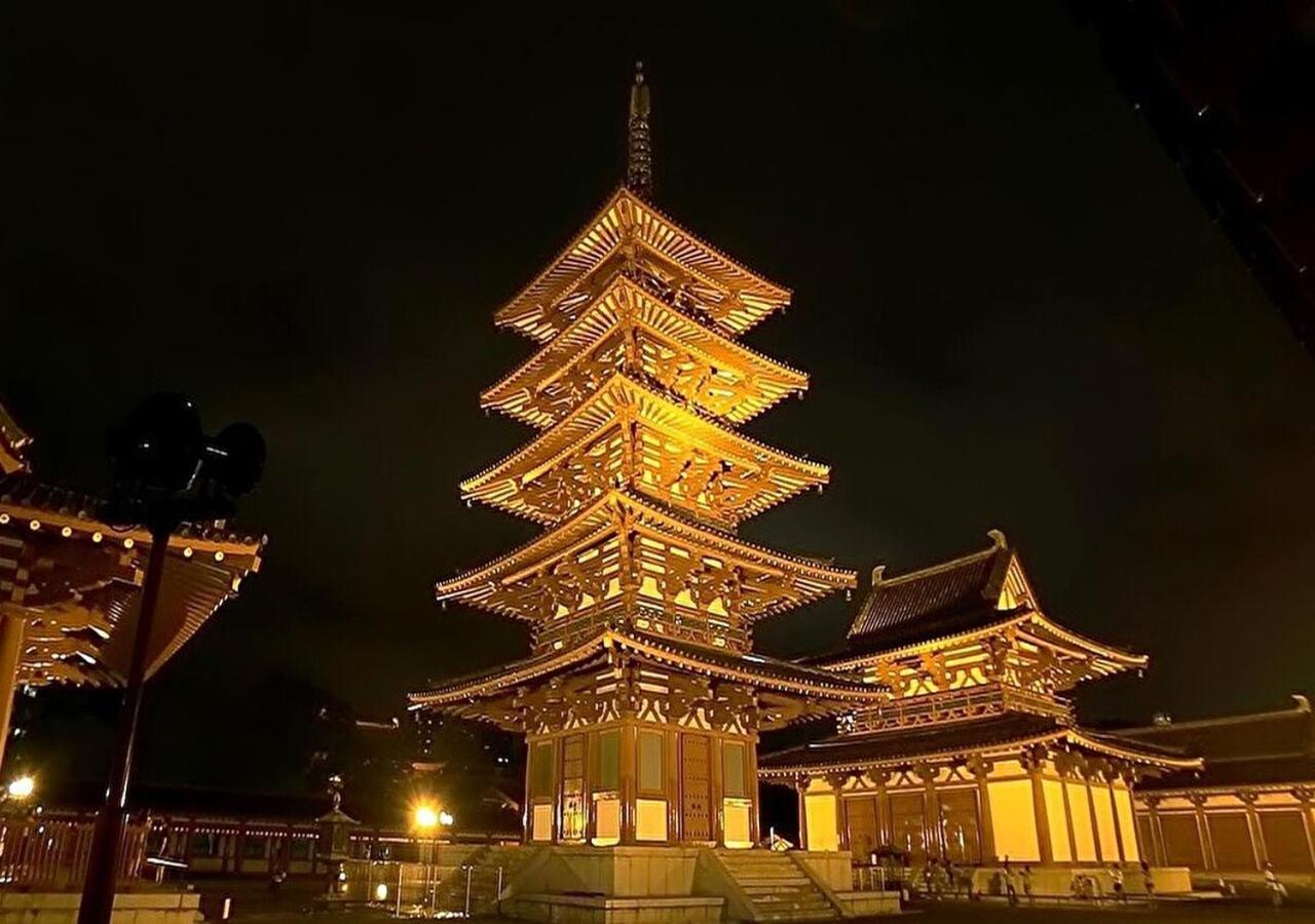 Tennouji Crystal Hotel Osaka Dış mekan fotoğraf